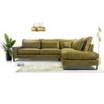 Kotna sedežna garnitura FANTAZIJA 2 . Kotna sedežna garnitura FANTAZIJA 2 je udobna ter modernega videza. Sedežna je vzmetena z valovitimi vzmetmi. Zraven