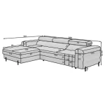 Kotna sedežna garnitura FERO - slika 23