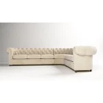 Kotna sedežna garnitura FIJI . Kotna sedežna garnitura FIJI je moderna in kvalitetno izdelana iz vrhunskih materialov ter oblazinjena z blagom. Vzmetena