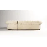 Kotna sedežna garnitura FIJI . Kotna sedežna garnitura FIJI je moderna in kvalitetno izdelana iz vrhunskih materialov ter oblazinjena z blagom. Vzmetena