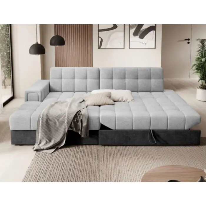 Kotna sedežna garnitura FRIDA Kotna sedežna garnitura FRIDA . Kotna sedežna garnitura FRIDA je modernega dizajna. S svojim elegantnim videzom se bo podala v vsak prostor. Sedežna je