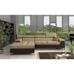 Kotna sedežna garnitura HELENA . Kotna sedežna garnitura HELENA vas bo prepričala s svojimi modernimi linijami. Garnitura je vzmetena z valovitimi vzmetmi