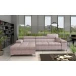 Kotna sedežna garnitura HELENA 2 . Kotna sedežna garnitura HELENA 2 vas bo prepričala s svojimi modernimi linijami. Garnitura je vzmetena z valovitimi