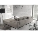 Kotna sedežna garnitura HELENA 2 . Kotna sedežna garnitura HELENA 2 vas bo prepričala s svojimi modernimi linijami. Garnitura je vzmetena z valovitimi