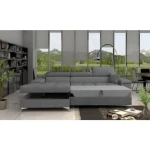 Kotna sedežna garnitura HELENA 4 . Kotna garnitura HELENA 3 je narejena iz kvalitetnega blaga. Garnitura je vzmetena in se lahko raztegne v ležišče.