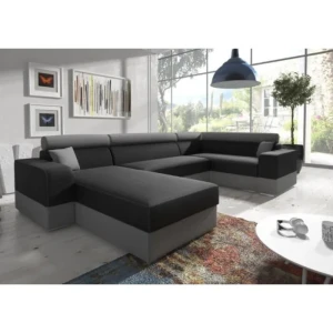 Kotna sedežna garnitura INFY SUPER . Kotna sedežna garnitura INFY SUPER je primerna za vsako dnevno sobo. Garnitura z velikim spalnim delom, se raztegne z