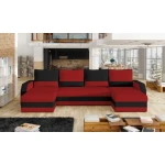 Kotna sedežna garnitura JULIJA . Kotna sedežna garnitura JULIJA je dobavljiva po odlični ceni. Narejena je iz blaga. Garnitura se raztegne v posteljo katera