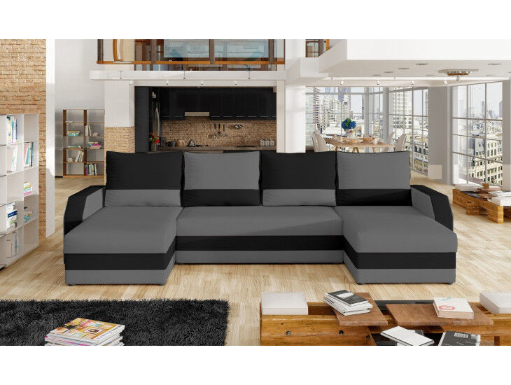 Kotna sedežna garnitura JULIJA je dobavljiva po odlični ceni. Narejena je iz blaga. Garnitura se raztegne v posteljo katera vsebuje predal. Sedežni