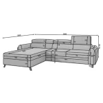 Kotna sedežna garnitura KLARA - slika 18