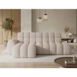 Kotna sedežna garnitura KLER . Kotna sedežna garnitura KLER je modernega dizajna. S svojim elegantnim videzom se bo podala v vsak prostor. Sedežna je