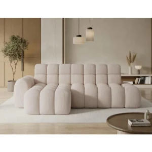 Kotna sedežna garnitura KLER . Kotna sedežna garnitura KLER je modernega dizajna. S svojim elegantnim videzom se bo podala v vsak prostor. Sedežna je