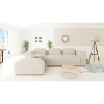 Kotna sedežna garnitura KOLIN . Kotna sedežna garnitura KOLIN je odlična garnitura po odlični ceni. Poseben dizajn mehke tkanine. Garnitura ima levi ali