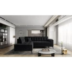 Kotna sedežna garnitura KOSTA 3 . Kotna sedežna garnitura KOSTA 3 je moderna, atraktivna in elegantna garnitura, primerna za vsak dnevni prostor. Narejena je