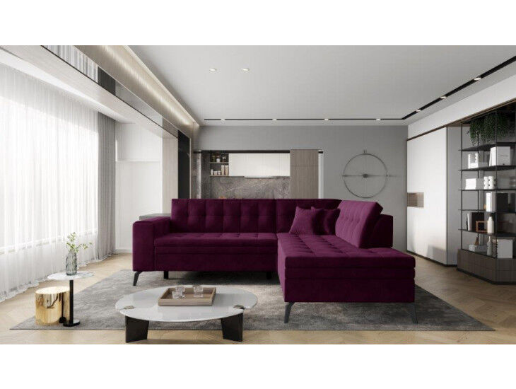 Kotna sedežna garnitura KOSTA 3 je moderna, atraktivna in elegantna garnitura, primerna za vsak dnevni prostor. Narejena je iz kvalitetnih materialov in