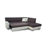 Kotna sedežna garnitura LIZIN . Kotna sedežna garnitura LIZIN je narejena iz kvalitetnega materiala in dobavljiva po odlični ceni. Sedežna garnitura je