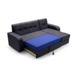 Kotna sedežna garnitura LUSI . Kotna sedežna garnitura LUSI je priemrna za vsak prostor, saj je klasičnega izgleda. Sedežna je praktična za uporabo, saj