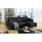 Kotna sedežna garnitura MAJA 2 . Kotna sedežna garnitura MAJA 2 je sedežna s stilom skandinavskega sloga. Izdelana iz kvalitetnega umetnega usnja. Garnitura