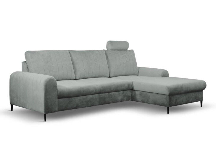 Kotna sedežna garnitura MAJLONT je odličen kos pohištva za sodobno opremljene bivalne prostore. Zaradi izjemnih detajlov ter živahnih barv, ki so dostopne,