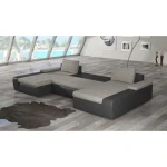 Kotna sedežna garnitura MARIO 3 . Kotna sedežna garnitura MARIO 3 je odlična garnitura po odlični ceni. Narejena iz umetnega usnja. Zraven garniture dobite