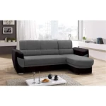 Kotna sedežna garnitura MARKY 2 . Kotna sedežna garnitura MARKY 2 je moderen in privlačen kavč. Primeren je za vsako dnevno sobo. Sedežna se raztegne v