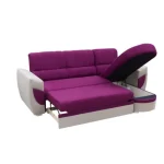 Kotna sedežna garnitura MARKY 2 . Kotna sedežna garnitura MARKY 2 je moderen in privlačen kavč. Primeren je za vsako dnevno sobo. Sedežna se raztegne v