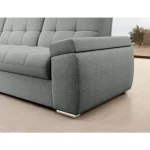 Kotna sedežna garnitura MAT3 je narejena iz kvalitetnih materialov in dobavljiva v več različnih barvah. Ima nastavljiv naslon za hrbet. Garnitura je