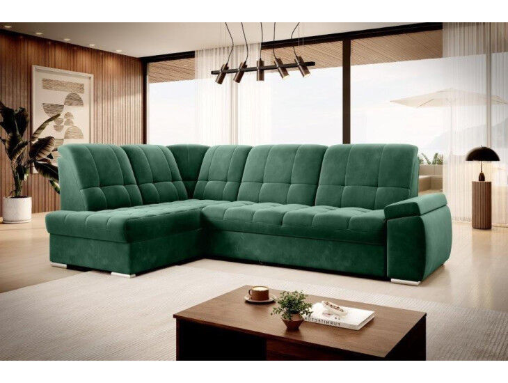 Kotna sedežna garnitura MAT je narejena iz kvalitetnih materialov in dobavljiva v več različnih barvah. Ima nastavljiv naslon za hrbet. Garnitura je