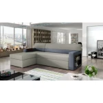 Kotna sedežna garnitura MILENA . Kotna sedežna garnitura MILENA je dobavljiva v kvalitetnem blagu večih možnih barv. Sedežni je potrebno določiti levi