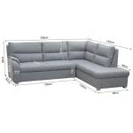 Kotna sedežna garnitura MINA - slika 14