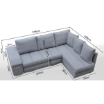 Kotna sedežna garnitura NOTEX - slika 13