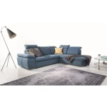 Kotna sedežna garnitura OLDA . Kotna sedežna garnitura OLDA je sodoben kos pohištva z izvirnim dizajnom. Vsebuje zaboj za shranjevanje posteljnine,