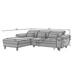 Kotna sedežna garnitura OLIJA - slika 33