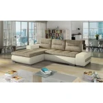 Kotna sedežna garnitura OTTA . Kotna sedežna garnitura OTTA je odlična garnitura po odlični ceni. Garnitura se raztegne v ležišče ter vsebuje zaboj za