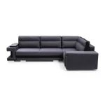 Kotna sedežna garnitura PERCIVAL . Kotna sedežna garnitura PERCIVAL je moderna in funkcionalna. Raztegne se v ležišče ter vsebuje veliko prostora za