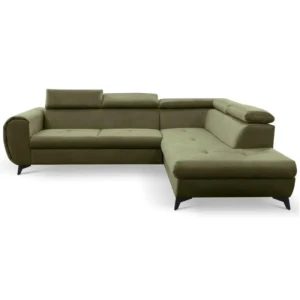 Kotna sedežna garnitura POKAHONTA 2 . Kotna sedežna garnitura POKAHONTA 2 je priročen in udoben kotiček, kin pritegne pozornost s svojinm zanimivim