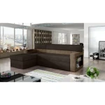 Kotna sedežna garnitura RIO 2 . Kotna sedežna garnitura RIO 2 je odlična garnitura po odlični ceni. Izdelana je iz kakovostne tkanine. Sedežna je vzmetena