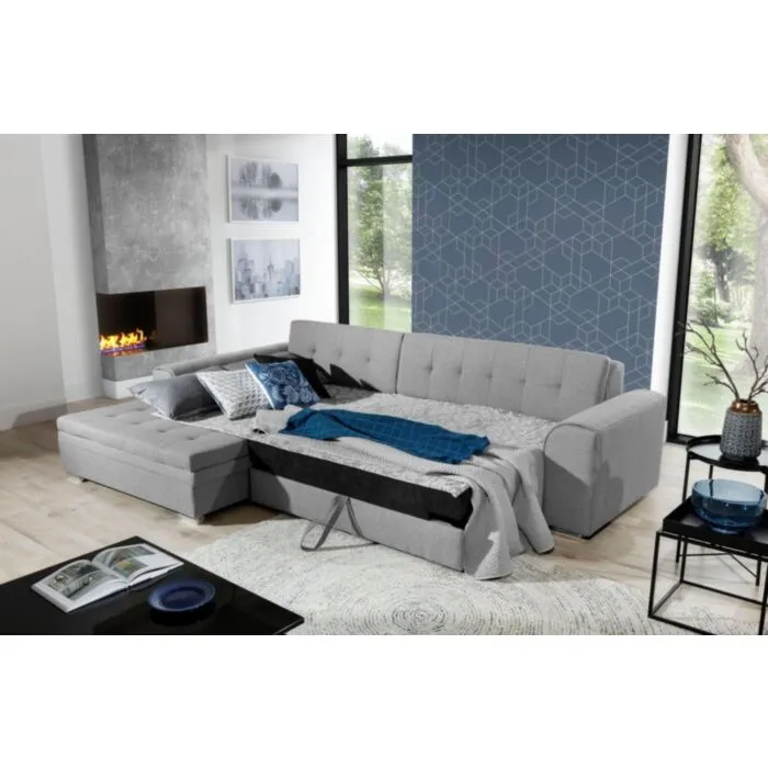 Kotna sedežna garnitura SORENTO 2 Kotna sedežna garnitura SORENTO 2 . Kotna sedežna garnitura SORENTO 2 je odlična garnitura po odlični ceni. Izdelana v kombinaciji blaga ter kakovostnega