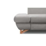 Kotna sedežna garnitura STANE 3 . Zagotovite si udobje z moderno sedežno garnituro STANE 3. Oblazinjena je z blagom v sivi barvi. Sedežna garnitura je