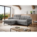 Kotna sedežna garnitura TAI . Kotna sedežna garnitura TAI je dobavljiva v kvalitetnem blagu, katero je na otip mehko ter gladko. Na voljo je v več barvah