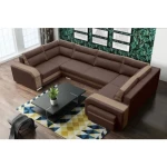 Kotna sedežna garnitura TORNADO 4 . Kotna garnitura TORNADO 4 je kotna sedežna garnitura, katera je narejena iz vrhunskih materijalov. Sedežna ima pomožno