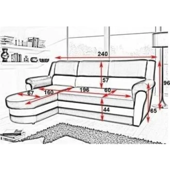 Kotna sedežna garnitura UNO Kotna sedežna garnitura UNO . Kotna sedežna garnitura UNO je primerna za vsak prostor. Okvir je narejen iz trdega lesa in vezane plošče. Vzmetena je z