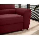 Kotna sedežna garnitura VALLY 2 . Kotna sedežna garnitura VALLY 2 je sodobnega dizajna. Sedežna je praktična za uporabo, saj ima nastavljiv sredinski