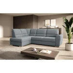 Kotna sedežna garnitura VALLY 3 . Kotna sedežna garnitura VALLY 3 je sodobnega dizajna. Sedežna je praktična za uporabo, saj ima nastavljiv sredinski