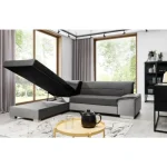 Kotna sedežna garnitura VERY 2 . Kotna sedežna garnitura VERY 2 je odlična garnitura po odlični ceni. Izdelana je v kombinciji blaga ter umetnega usnja.