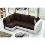 Kotna sedežna garnitura VIKTORIJA . Kotna sedežna garnitura VIKTORIJA je zelo praktična in funkcionalna. Narejena je v kvalitetnem umetnem usnju in blagu.