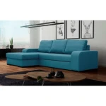 Kotna sedežna garnitura VISY . Kotna sedežna garnitura VISY je sodobnega dizajna. Izdelana iz tkanine katera je na voljo v več različnih barvah. Sedežna