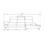 Kotna sedežna garnitura VRTNICA - slika 15