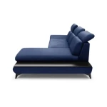 Kotna sedežna garnitura VRTNICA 2 . Kotna sedežna garnitura VRTNICA 2 je edinstvenega dizajna ter modernega videza. Opremljena je z nogicami iz črne kovine,