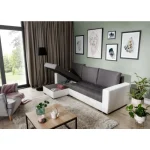 Kotna sedežna garnitura WARK . Kotna sedežna garnitura WARK je kotna sedežna garnitura izjemne kvalitete po ugodni ceni. Dobavljiva v več barvah. Sedežna