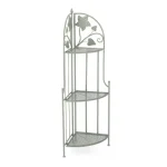 Kotna zložljiva vrtna omara 3P HARRIET je popolen kos pohištva za vašo okolico. S svojo eleganco popestri vsak prostor. Narejena je iz kovine in je